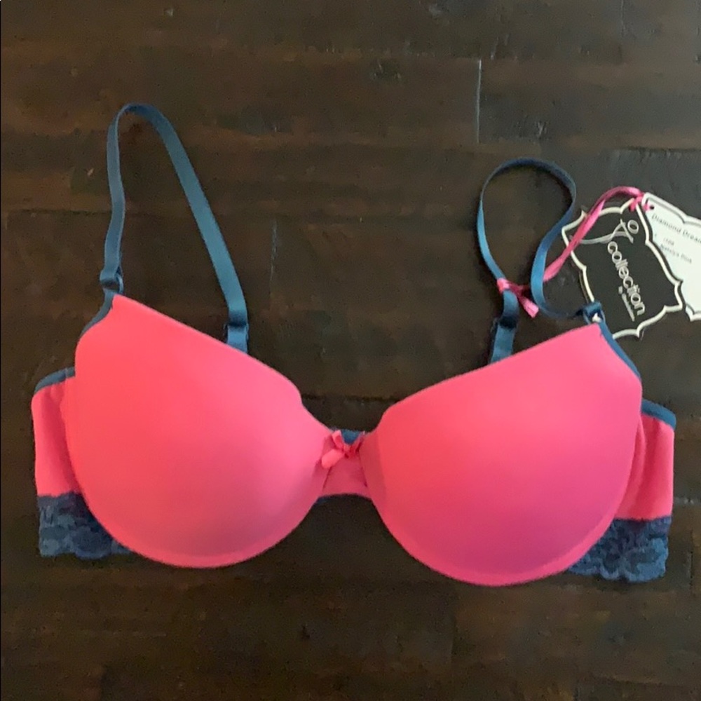 Natalya Pink T-Shirt Bra - 38C